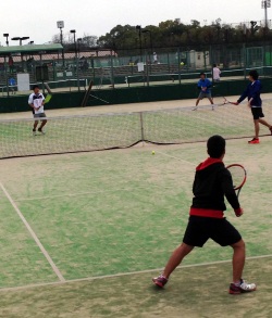 Dekigoto 2017-03-23 Tennis-bu Renshuu Jiai