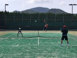 Dekigoto 2020-07-19 Tennis-bu Kaki Renshu Match